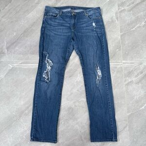 Women’s Michael Kors Dillion Relaxed Distressed Jeans Size 12